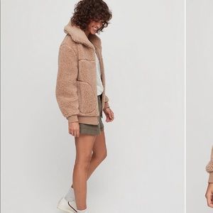 Aritzia Wilfred Free The Teddy Jacket